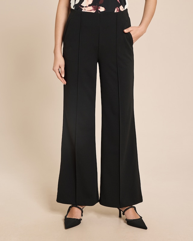 Marlenehose in Kreppqualität