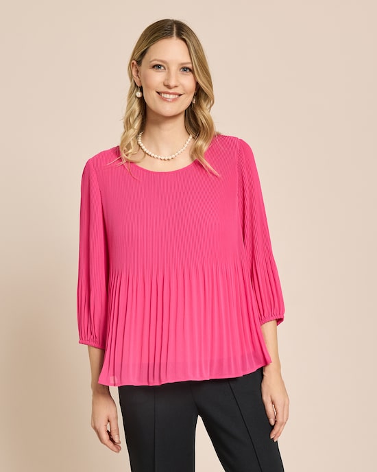 Produktabbildung für Plissee Bluse
