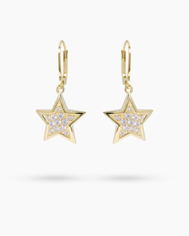 Ohrhänger mit Sternen-Motiv