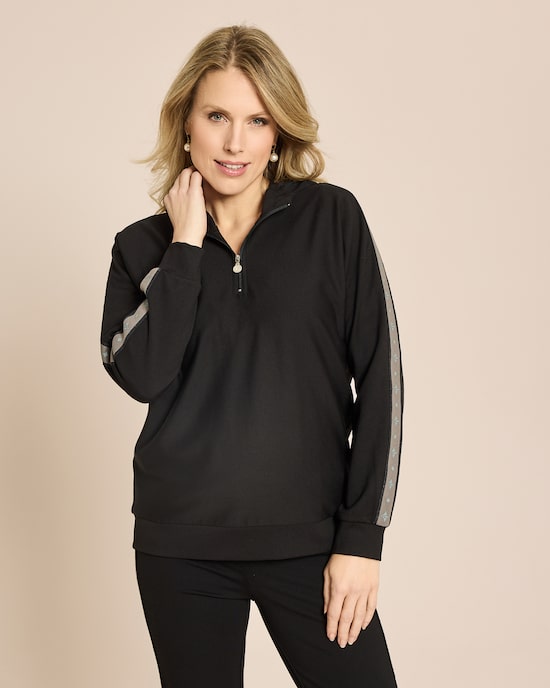 Produktabbildung für Sweatshirt mit Logoband