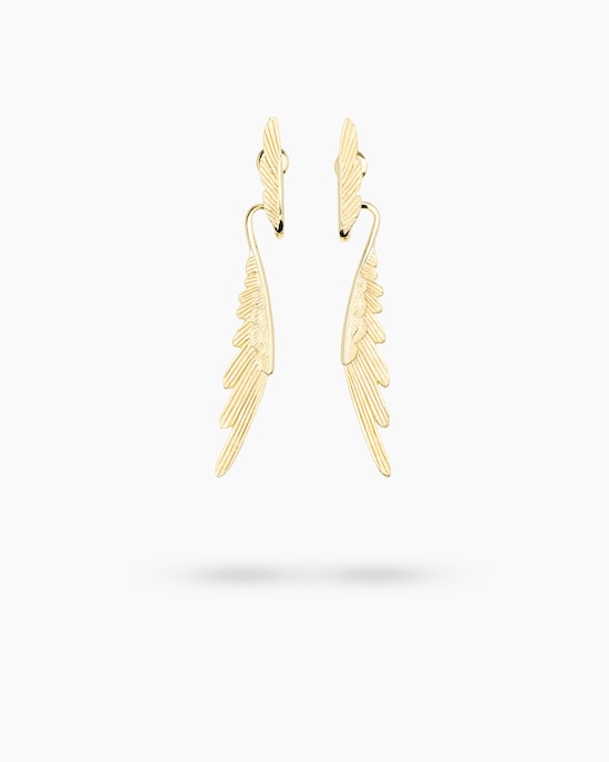 Produktabbildung für Ohrstecker mit Flügel-Design