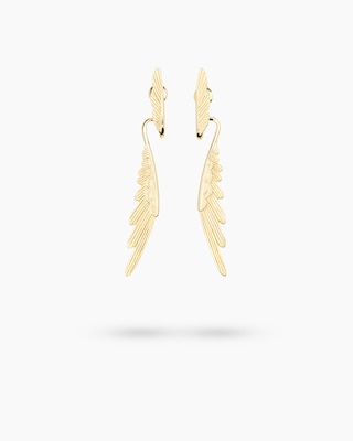 Produktabbildung 4 für Ohrstecker mit Flügel-Design