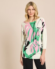 Produktabbildung für Pullover mit Fledermausarm