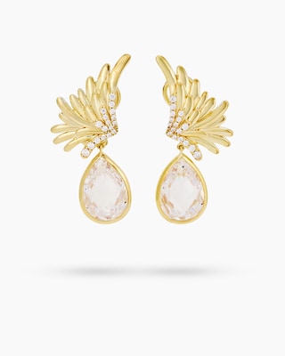 Produktabbildung 1 für Ohrclipstecker mit Zirkonia