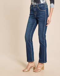 Produktabbildung für 5 Pocket Jeans mit Nieten