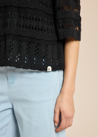 Produktabbildung 5 für Pullover mit Lochstruktur