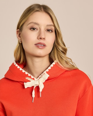 Produktabbildung 5 für Hoody mit Zierstichen an Kanten