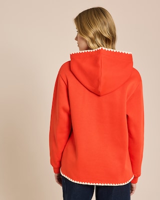 Produktabbildung 4 für Hoody mit Zierstichen an Kanten