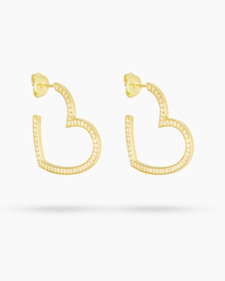 Produktabbildung 4 für Creolen mit Zirkonia