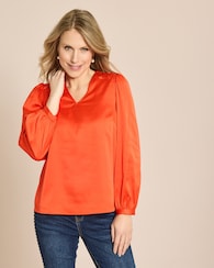 Produktabbildung für Bluse in Satin-Optik