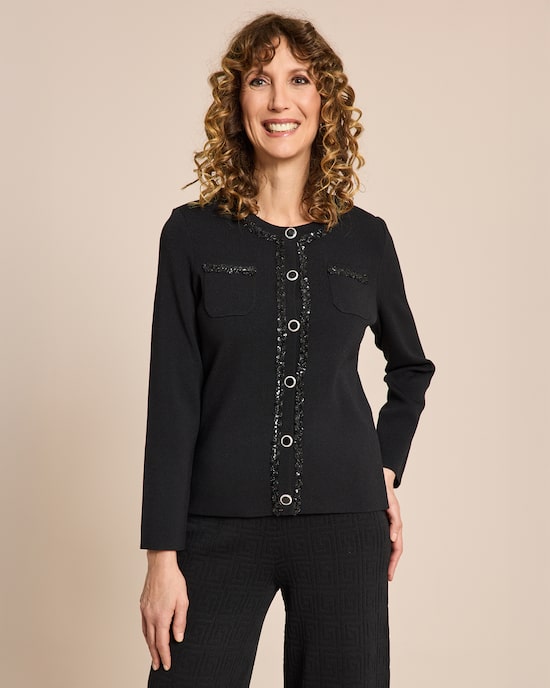 Produktabbildung für Cardigan mit Verzierung