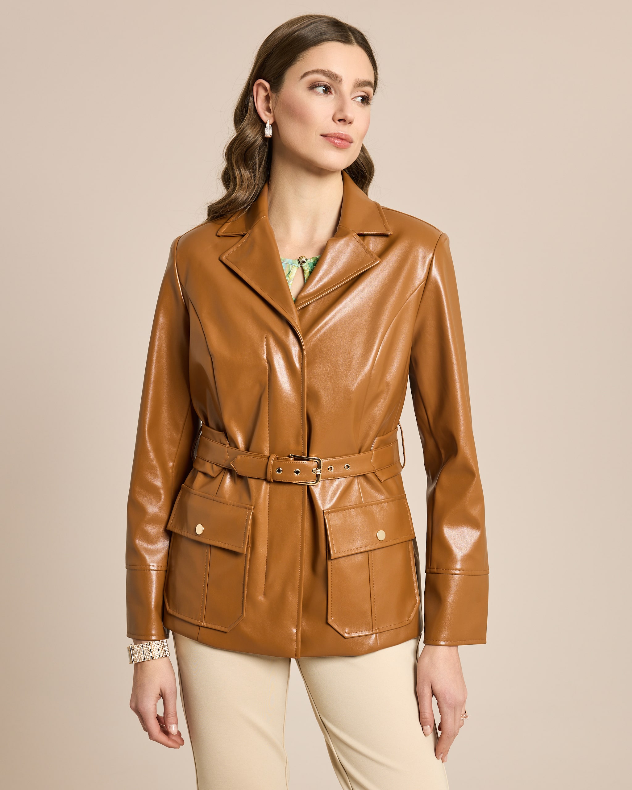 Produktabbildung für Jacke Lederimitat