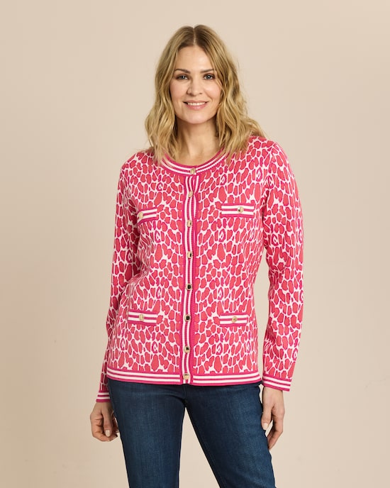 Produktabbildung für Cardigan mit Leo