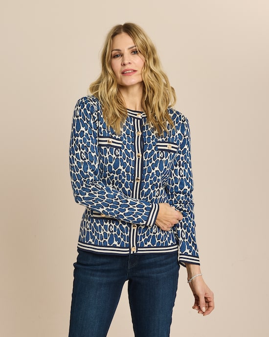 Produktabbildung für Cardigan mit Leo