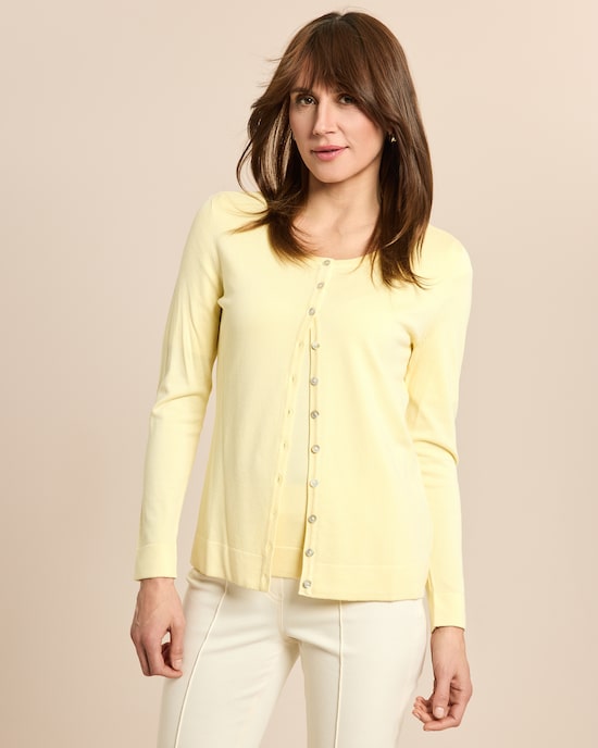 Produktabbildung für Twinset aus Feinstrick, 2-teilig