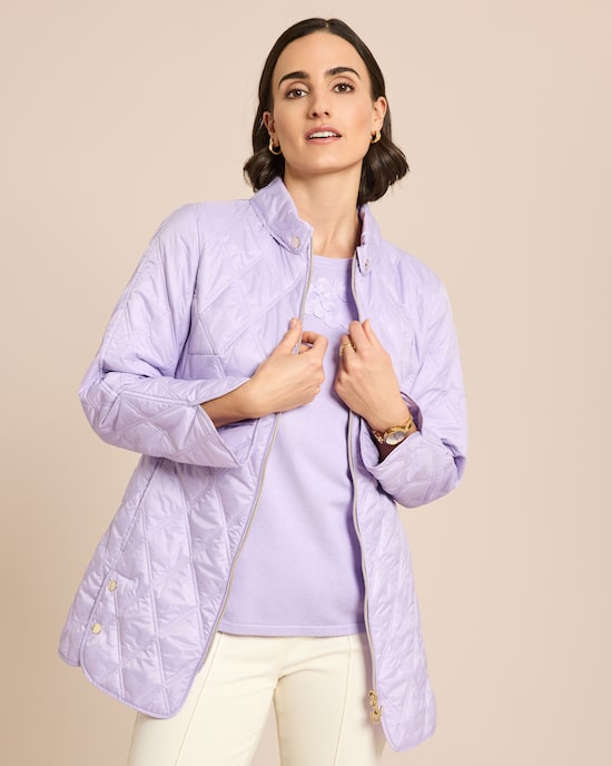 Produktabbildung für Steppmantel Light mit Gürtel