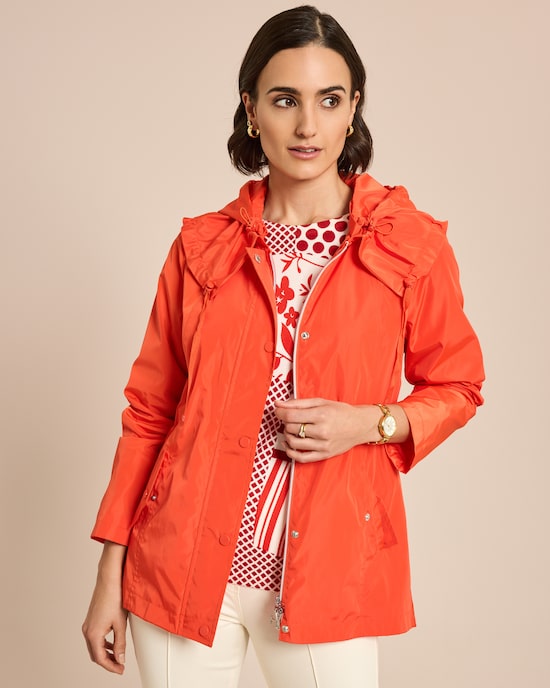 Produktabbildung für Übergangsjacke mit abnehmbarer Kapuze