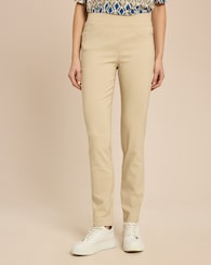 Produktabbildung für Slim Fit Schlupfhose uni, lang