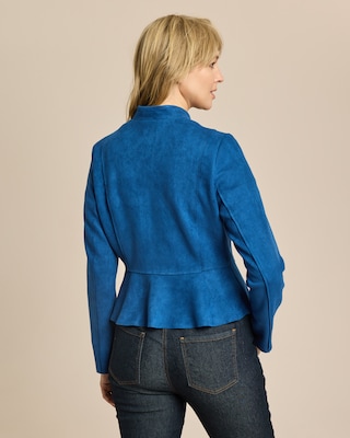 Produktabbildung 4 für Blazer Velourslederimitat