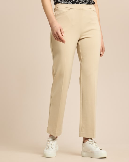 Produktabbildung für Straight Leg Schlupfhose Jersey Delux