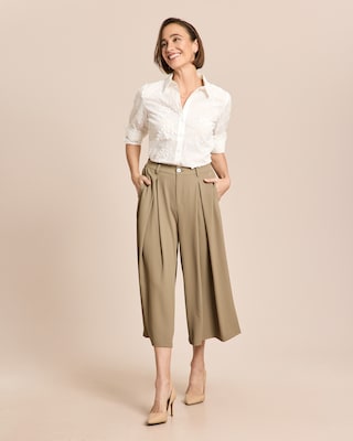 Produktabbildung 3 für Couture Blusenhemd mit Blumenapplikation