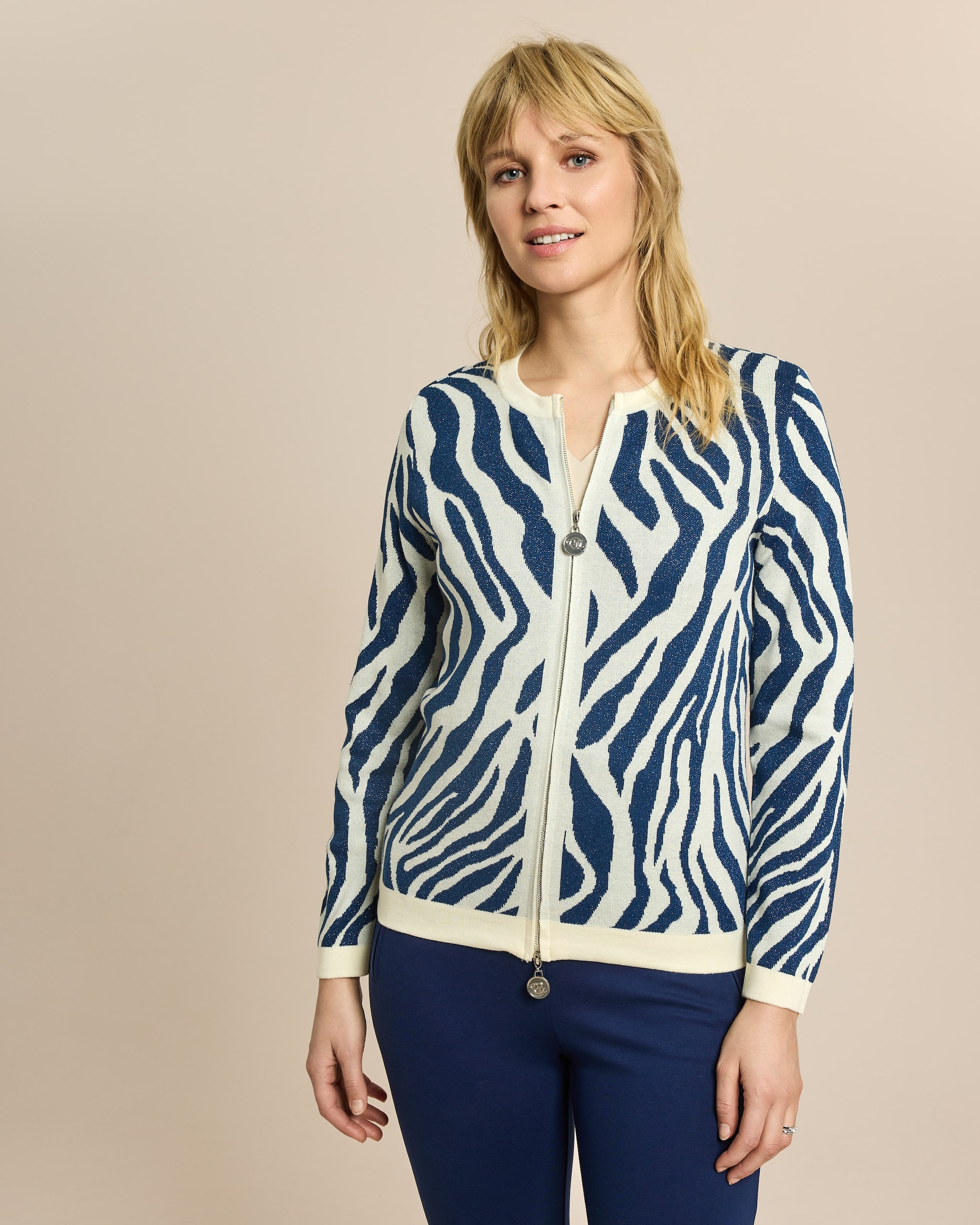 Produktabbildung für Cardigan Zebra Jacquard