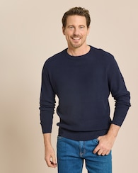 Produktabbildung für Pullover eingestrickter Streifen