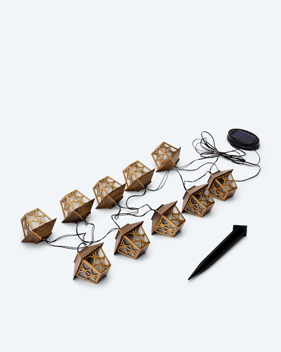 Produktabbildung für Solar-Lichterkette "Laternen"