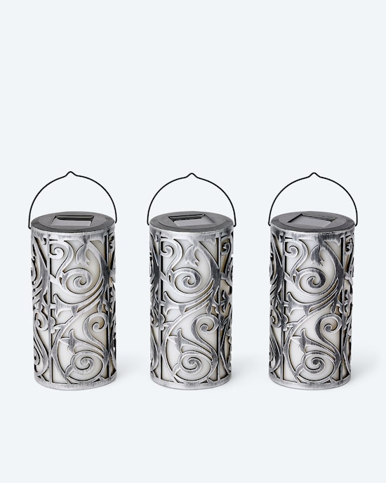 Produktabbildung für Solar-Fackellaternen, 3er-Set