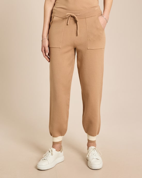 Produktabbildung für Strickhose mit Farbdetail