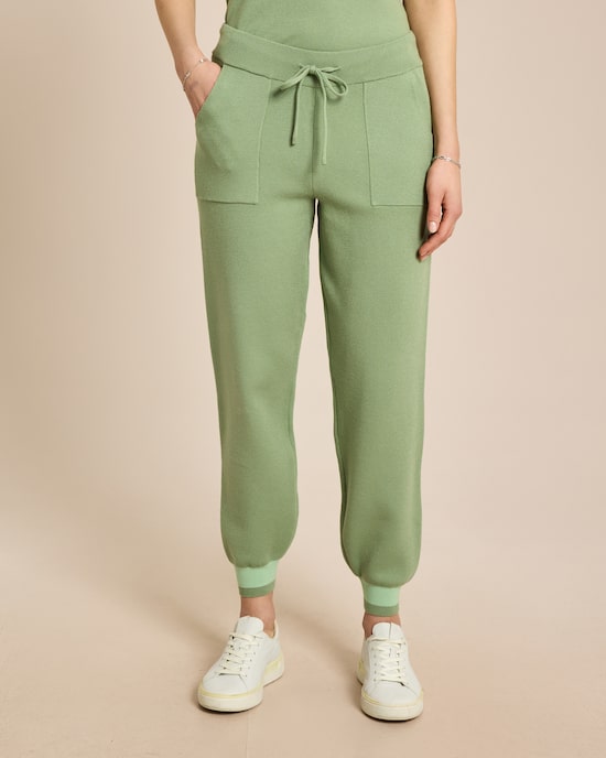 Produktabbildung für Strickhose mit Farbdetail