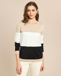 Produktabbildung für Pullover Color Blocking