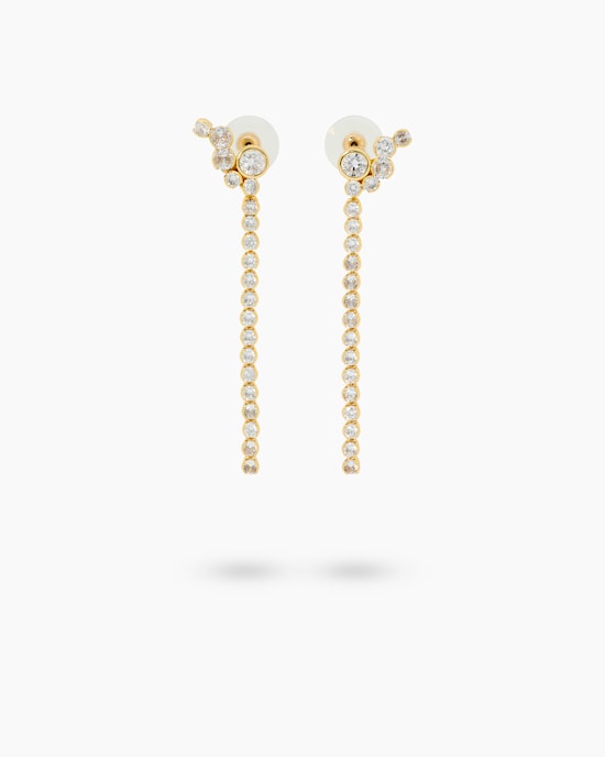 Produktabbildung für Ohrhänger mit Zirkonia