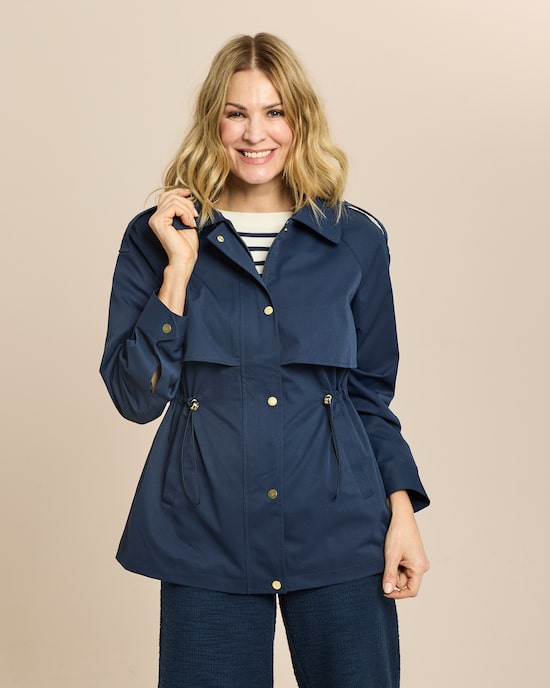 Produktabbildung für Kurz-Parka im Trench-Look