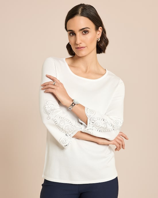 Produktabbildung für Pullover hochwertige Ärmel-Dekoration