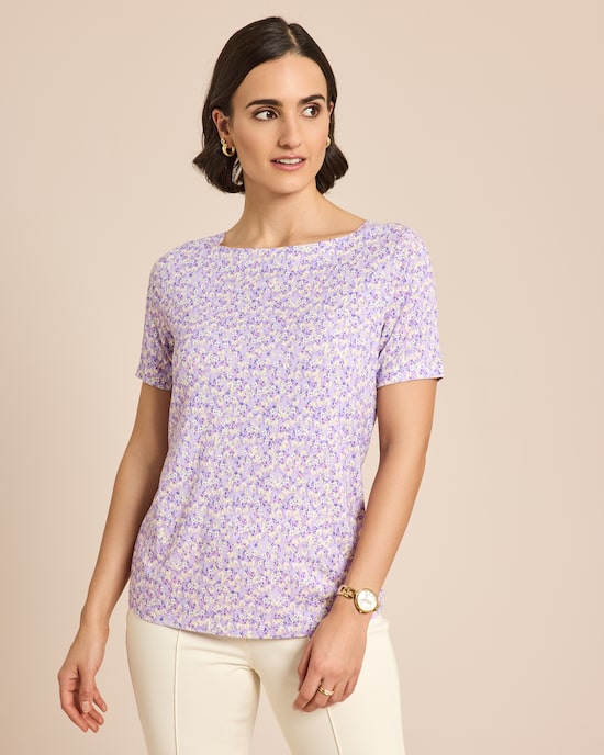 Produktabbildung für Shirt Millefleure-Druck