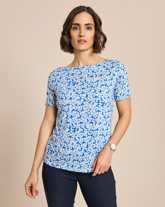 Produktabbildung für Shirt Millefleure-Druck