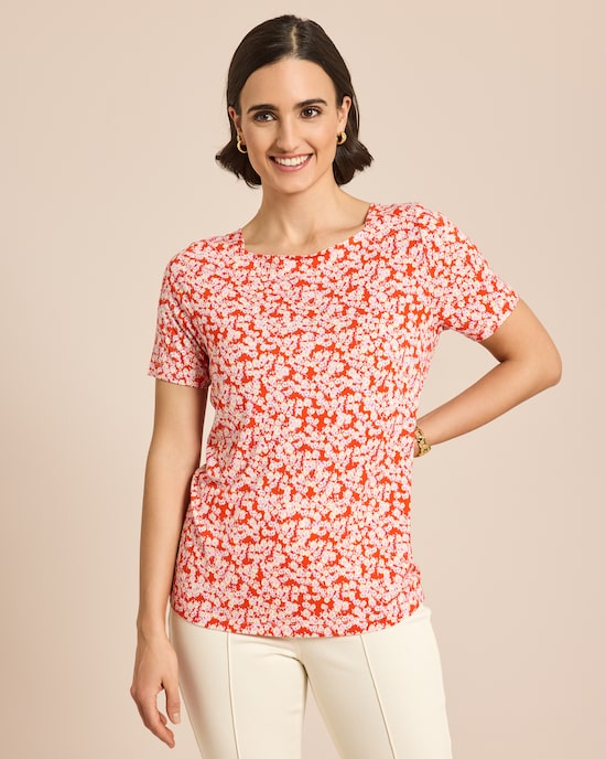 Produktabbildung für Shirt Millefleure-Druck