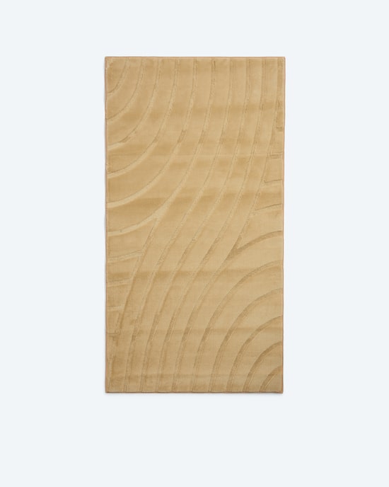 Produktabbildung für Jacquard-Teppich in Kaninchenfell-Optik