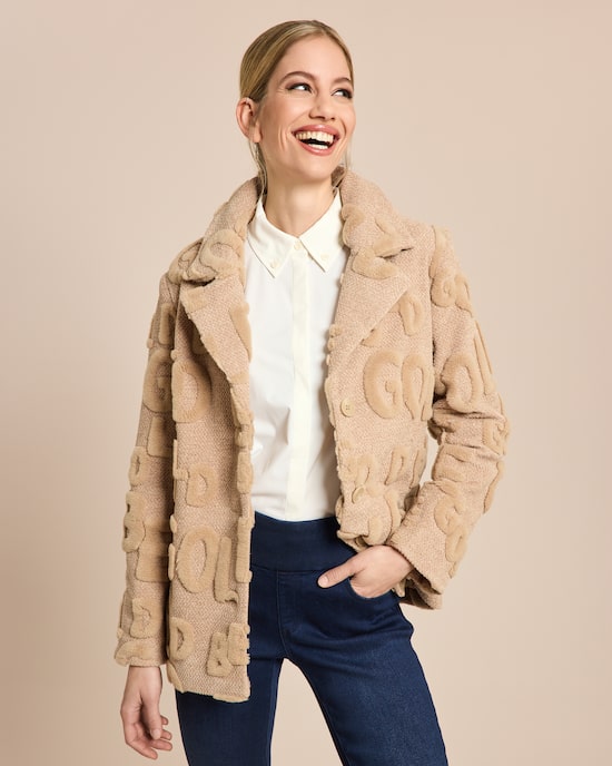 Produktabbildung für Jacke mit Logo Jacquard