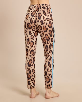 Produktabbildung 3 für Hose in Veloursoptik mit Jaguar Print