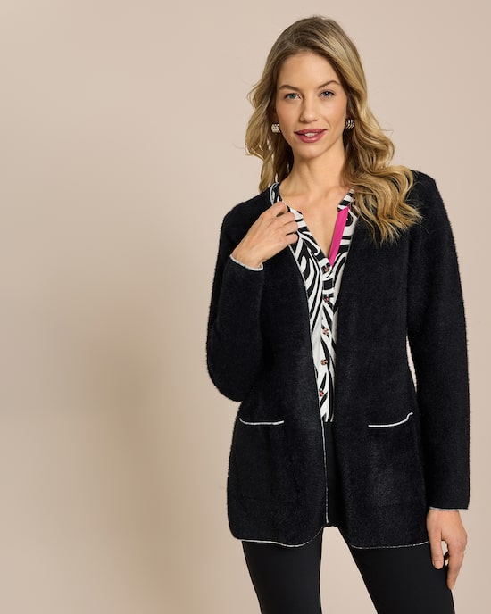 Produktabbildung für Flauschgarn-Jacke