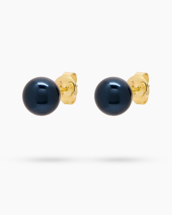Produktabbildung für Ohrstecker mit Muschelkernperlen 8 mm