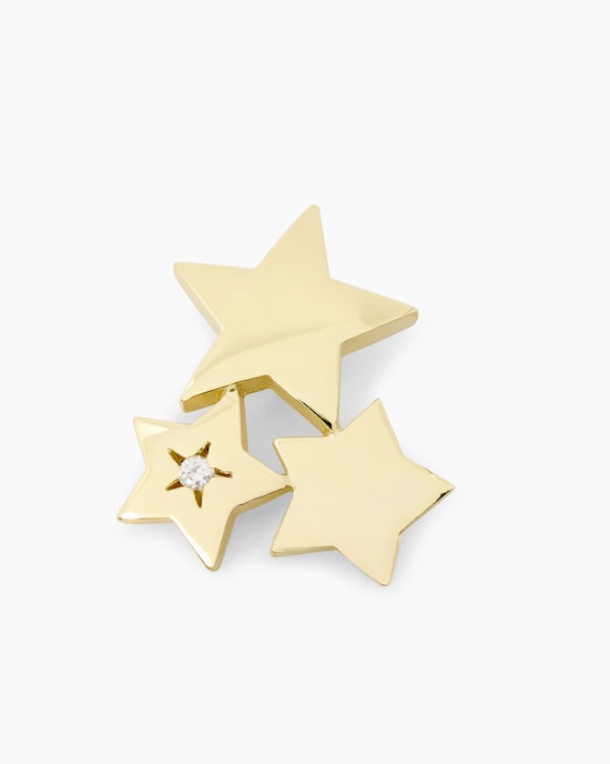Produktabbildung für Brillant-Sternanhänger 0,04 ct