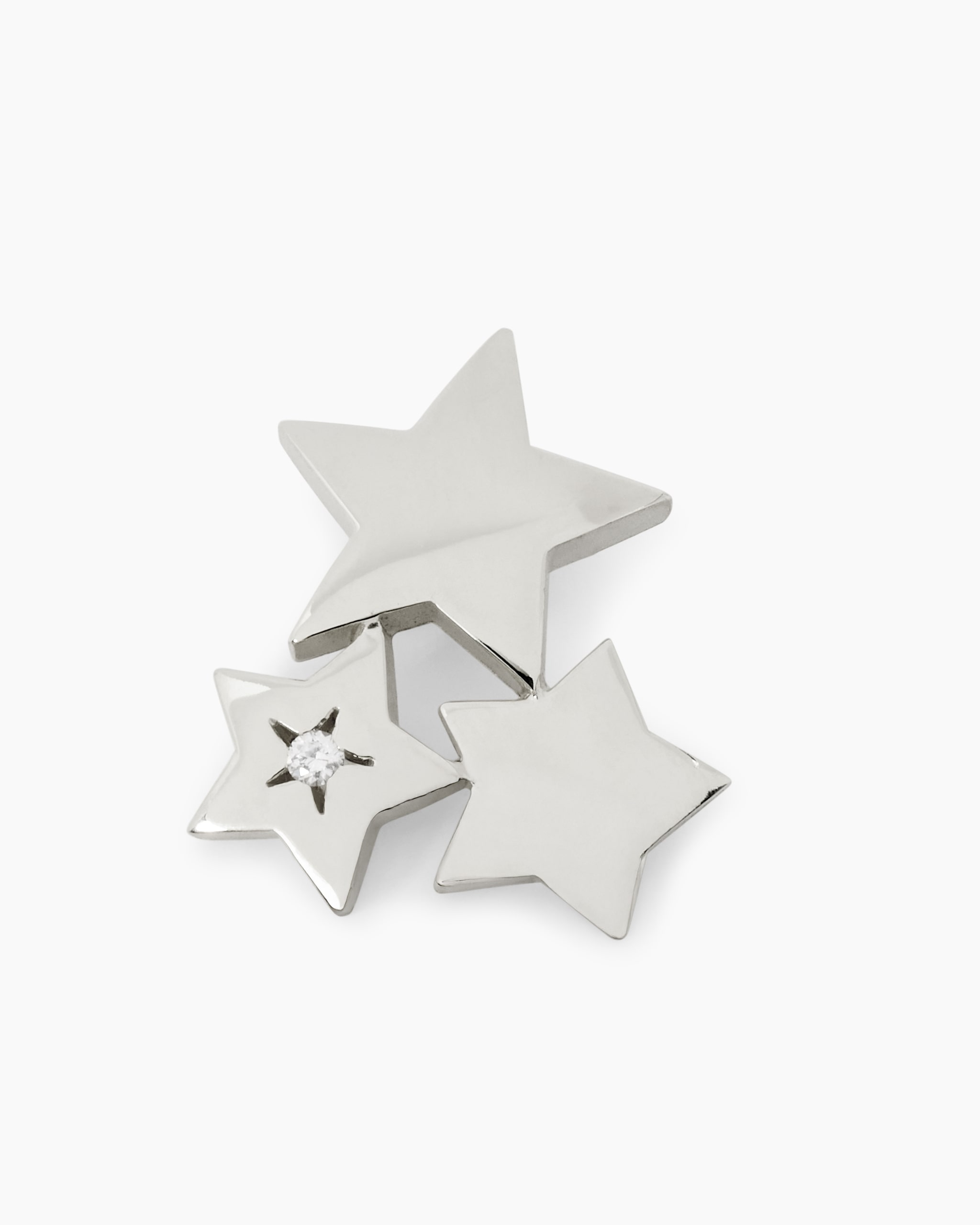 Produktabbildung für Brillant-Sternanhänger 0,04 ct