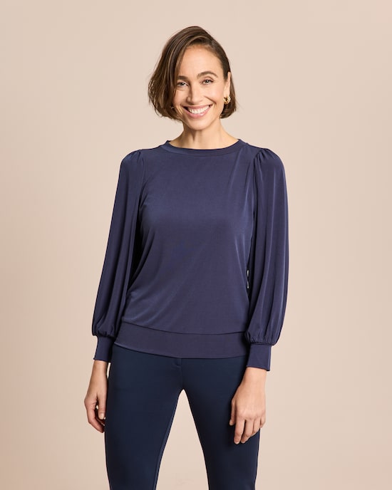 Produktabbildung für Deluxe Shirt mit Ballonärmeln