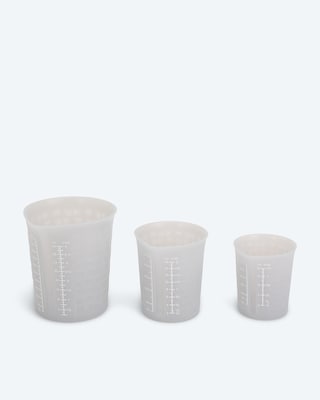Produktabbildung 2 für Flexibecher mit Skala, 3tlg.