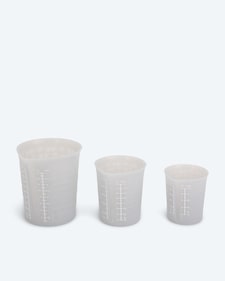 Produktabbildung für Flexibecher mit Skala, 3tlg.
