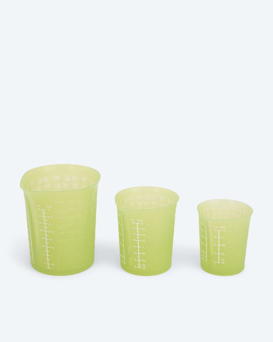 Produktabbildung für Flexibecher mit Skala, 3tlg.