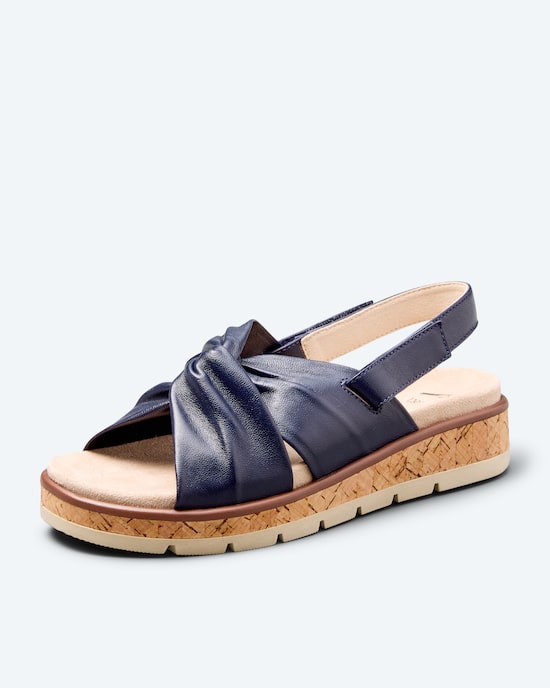 Produktabbildung für Sandale 2 in 1 mit Keilabsatz